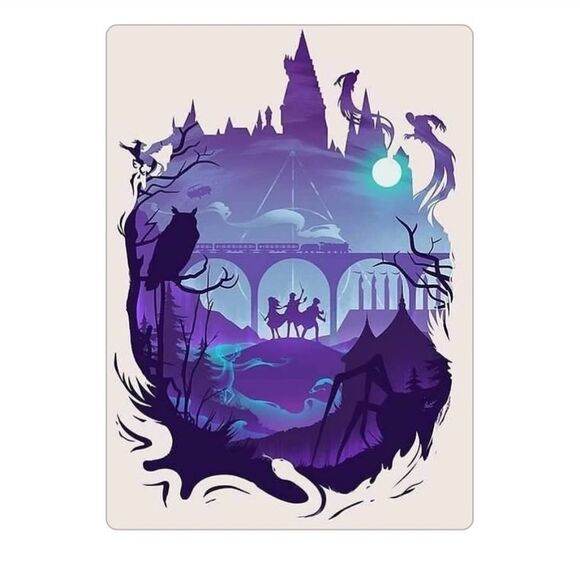 Harry Potter Hogwarts Magnet - Picture 1 of 5